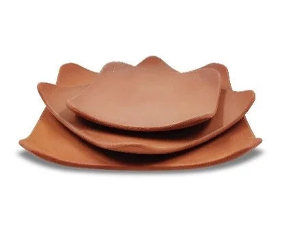 Plain Square Breakfast Plate Set